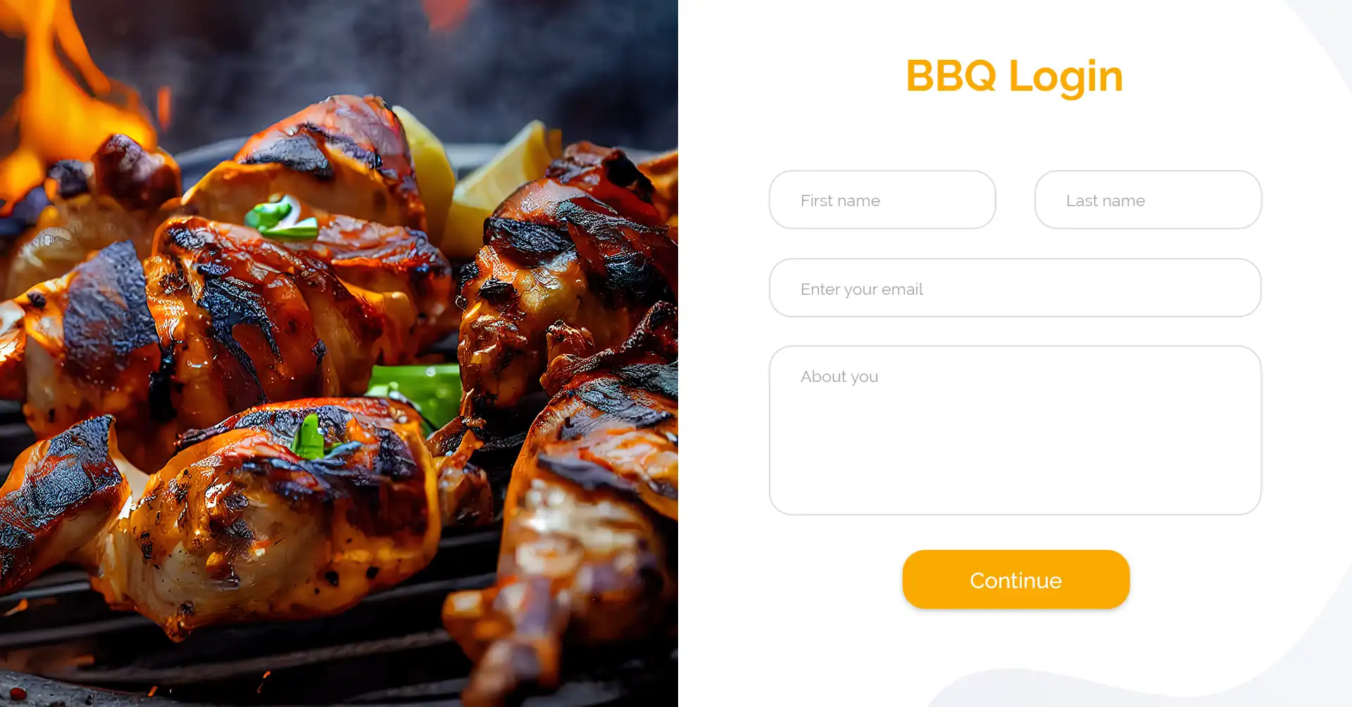 Steps for logging into GSI BBQ Nation