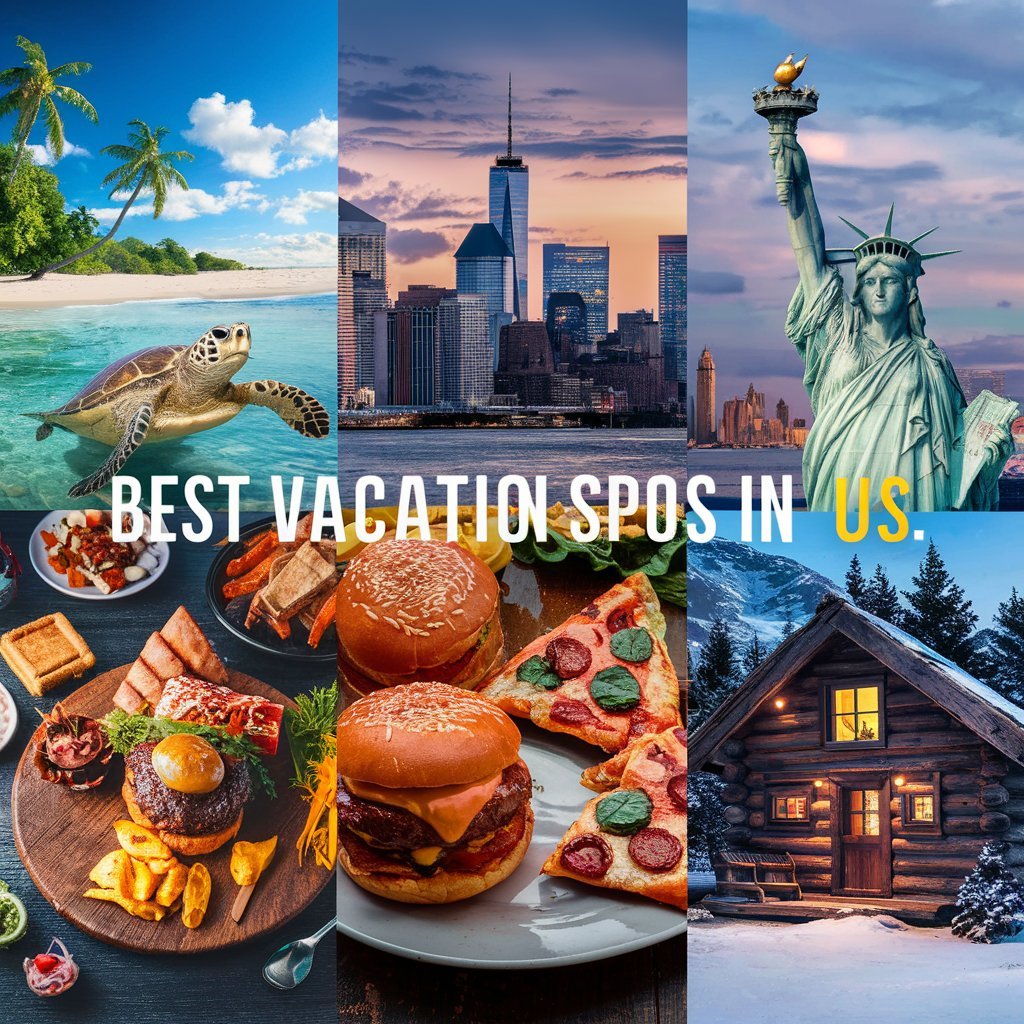 Planning the Best Vacation Spots in the US  : Best Spots, Foods, and Accommodation